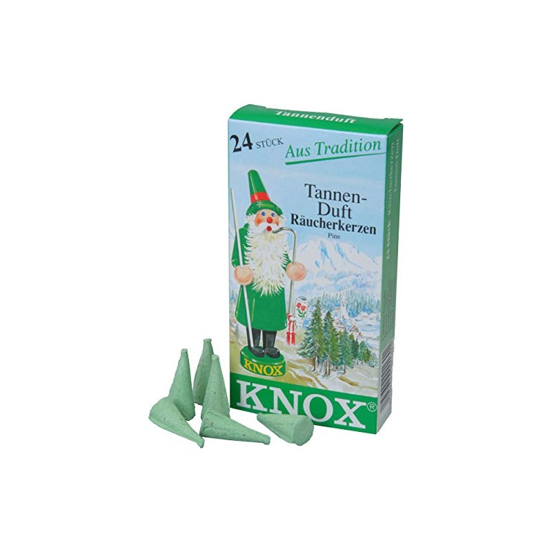 Knox Incense Cones - Fir - 24 Pcs/Pkg (1, Fir)