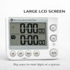 Bjerg Instruments Dual Digital Kitchen Timer – Count Up &