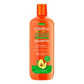 Cantu Shampoo Aguacate Cleansing Cabello Rizado Ondulado
