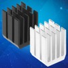 Ranuw 5Pcs/Set 9 * 9 * 12mm Aluminum Cooling Heat