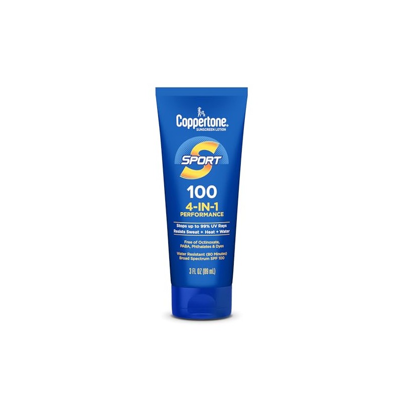 Coppertone Sport Sunscreen SPF 100 Lotion