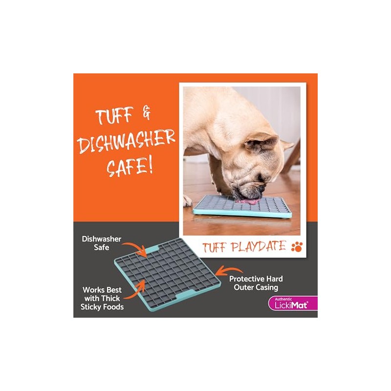 INDUSTRIPET Lickimat Playdate Tuff Rojo