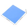 BOGEEL 100mmx100mmx0.5mm 1Sheet/100PCS Thermal Pad GPU CPU Heatsink Cooling,Silicon
