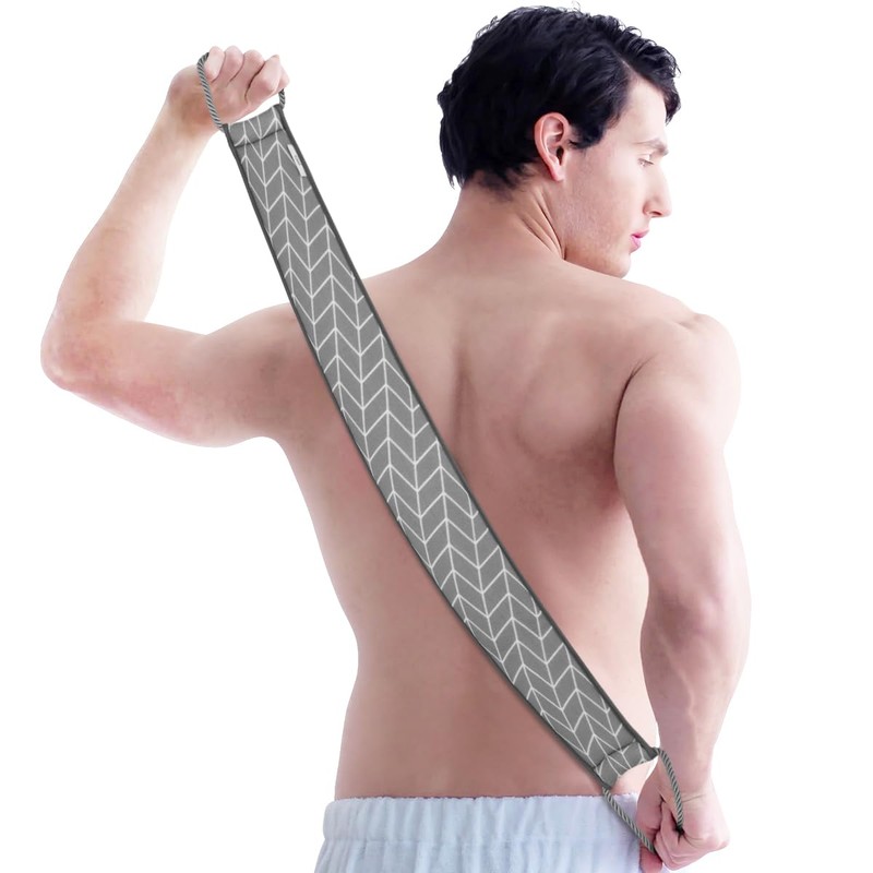 Joejis Back Scrubber for Shower - Eco-Friendly Natural Plant Fibre