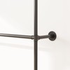 ORSENIGO Industrial Pipe Clothing Rack, Heavy Duty Metal Clothes Rack