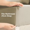 AR Ware Fitted Bed Sheet Microfibre 25cm Depth Super Soft