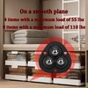 Drcoevo Self Adhesive Mini Caster Wheels for Small Kitchen Countertop