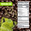 Dark Chocolate Covered Pistachios - Roasted & Salted Pistachios in