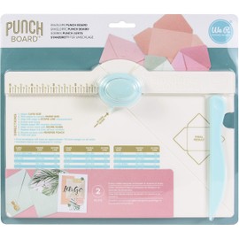 We R Memory Keepers WR71277-0 - Kit de medición para sobres (con perforador, carpeta hueso y tabla de medidas)