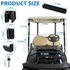 Golf Cart Windshield, Golf Cart Foldable Windshield Suitable for 2004-Up