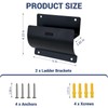 Happyiren Ladder Hooks for Garage Storage, Heavy Duty Ladder Bracket