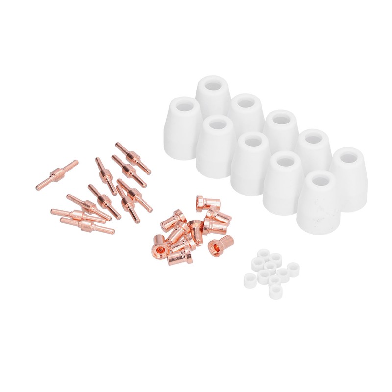 40pcs Plasma Cutting Torch Consumables Kit Plasma Cutting Torch Parts