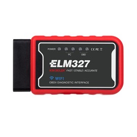 ELM327 OBD2 Escáner WiFi Detector de fallos de coche OBD OBDII Lector de códigos de comprobación de luz del motor, herramienta de escaneo de diagnóstico para iOS y Android (versión WiFi)