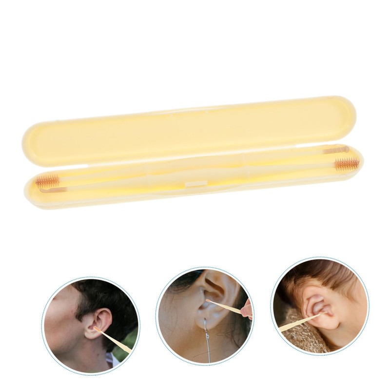 ORFOFE 1set Ear Wax Removal Kit Dual- Ear Cleaning Tool