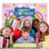 Pig Theme Birthday Background Pink Pig Party Birthday Decoration for
