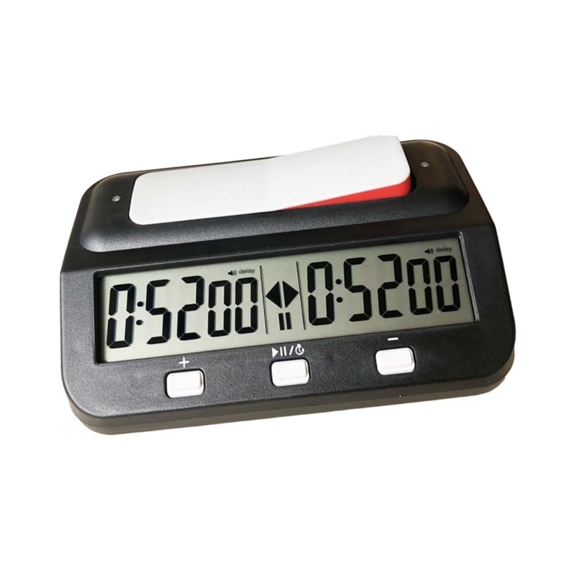 Frediuo International Chess Timer Clock, Digital Chess Clock, Compact Portable