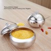 Seasoning Box 304 Stainless Steel Sugar Salt Bowl Container Household