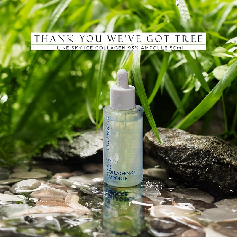 BORNTREE Like Sky Ice Collagen 93 Ampoule 1.69 fl oz/Marine