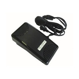 Janome genuine electric sewing machine, small lock, cover sewing machine foot controller (black, round 3 hole corrugated plug)