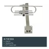 onn. 4K Hd TV Outdoor Antenna With 60-Mile Range ONB17CH003E