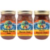 Beachsquatch Bacon (Classic, Jalapeno, Maple) Jams, 20 ounce jars -