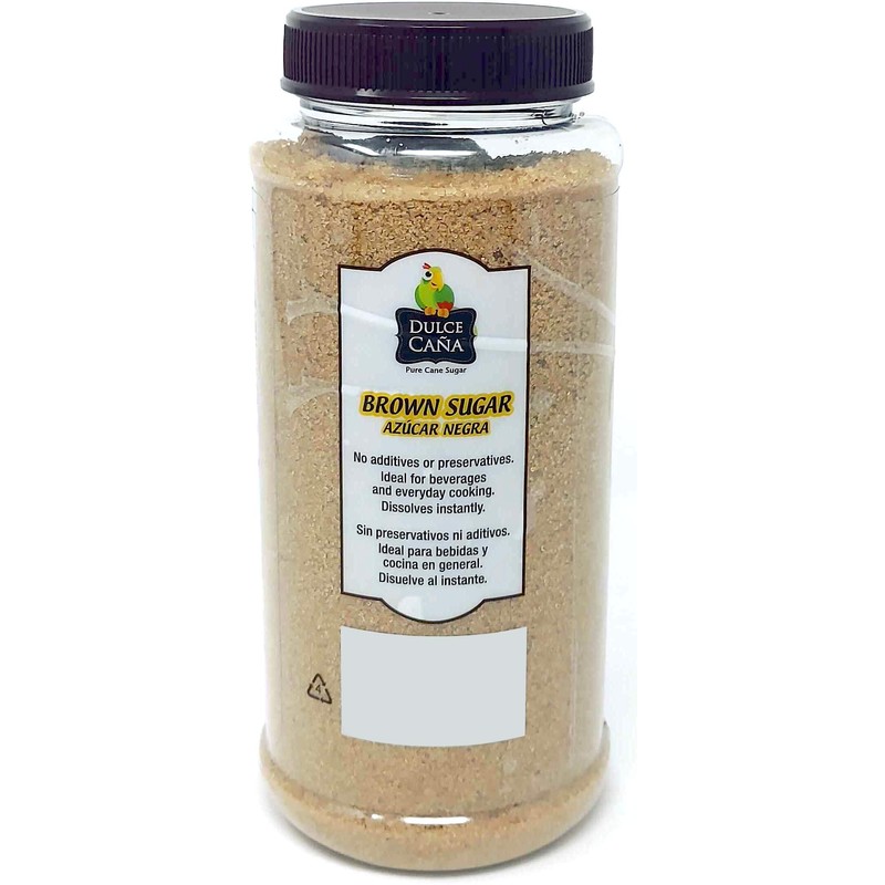 Dulce Caña Azúcar Negra, Organic Non-GMO Pure Cane Brown Sugar,