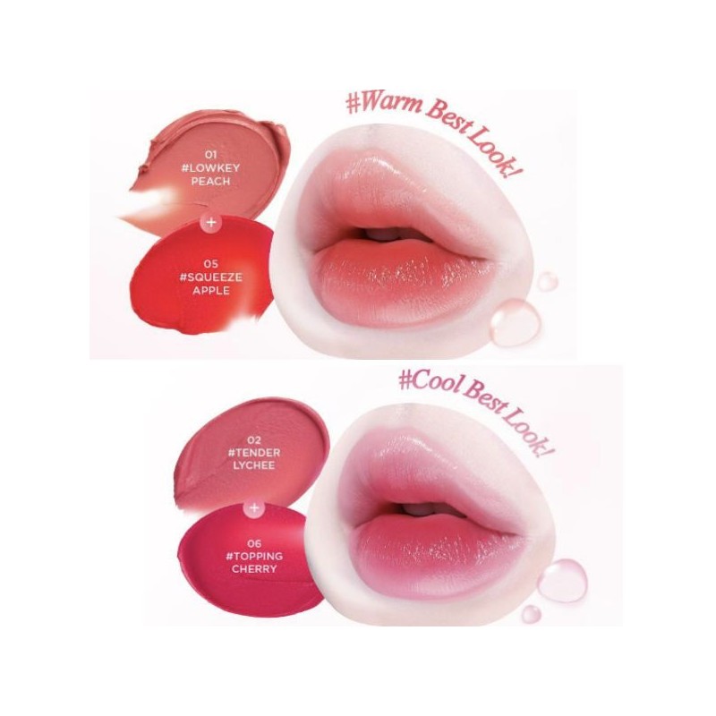 LILYBYRED Balming Dewy Tint 6g, Color:02 Tender Lychee