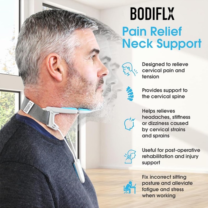 BODIFLX Neck Helper, New Generation Auto Size Adjustment, Revolutionary Neck