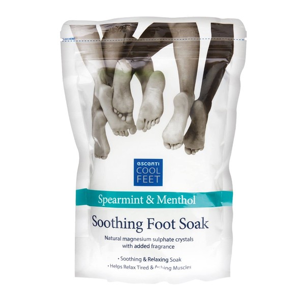 Escenti Cool Feet Soothing Spearmint & Menthol Essential Foot Soak