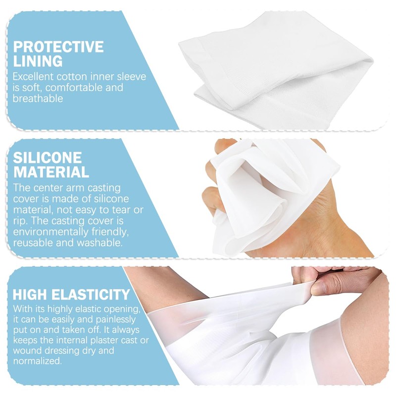 UPIQNG PICC Line Shower Cover Arm Cast Cover Waterproof Shower