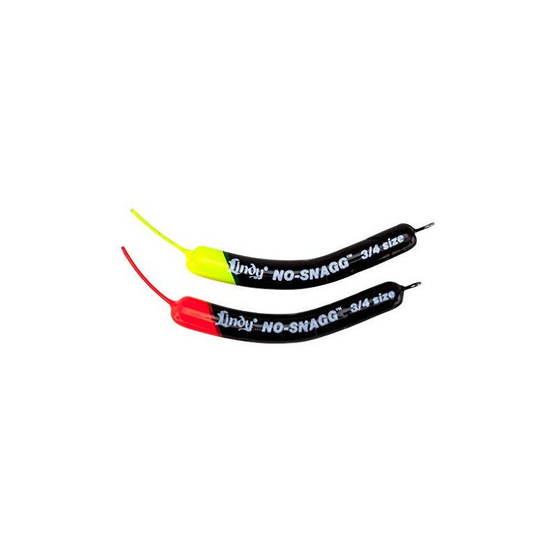 Lindy No-Snagg Slip Sinker Banana-Shaped Fishing Sinker - Enables Anglers