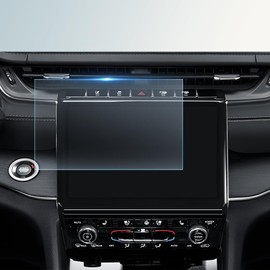 BIBIBO Matte Anti Glare Screen Protector for 2023 2024 2025 Jeep Grand Cherokee (Limited/Overland/Summit/Summit Reserve/Trailhawk) 10.1" Tempered Glass [Anti-Reflection Anti-Scratch] 2025 Grand Cherokee Accessories 10.1