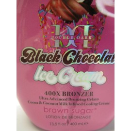 Brown Sugar Black Chocolate Ice Cream Tanning Bed Lotion 13.5oz Double Dark 400X