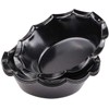 webake Individual Pie Dishes with Ruffled Edge Round Mini Tart