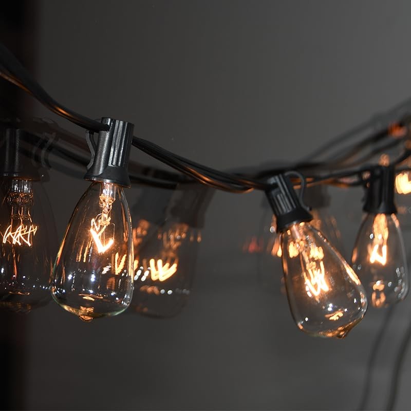 SUNSGNE 10-Pack Edison Replacement Light Bulbs, 7-Watt E12/C7 Candelabra Base