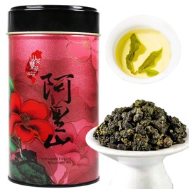 XIXICHA Alishan Oolong Tea Loose Leaf Grade AAA Taiwan High Mountain Gaoshan Ulong Tea Taiwan Tea Taiwanese Green Oolong Tea Floral and Fruity Aroma 5.29oz/150g