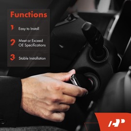 A-Premium Ignition Lock Cylinder with 2 keys Compatible with Ford, Lincoln & Mercury Vehicles - Escort, EXP, Tempo, Thunderbird, Continental, Mark VII, Cougar, Topaz, 1985-1994