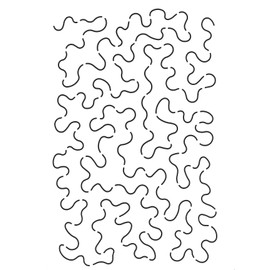 Stipple Design Quilting Stencil