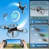 RADCLO X-28 Mini Drone with Camera - 1080P Foldable, Hover,