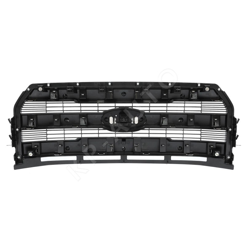 KingParts-Auto Chrome Front Upper Grille Grill W/O Camera For 2015