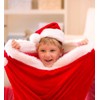 Jonami Santa Sack, 1 Extra Large Velvet Santa Bag for