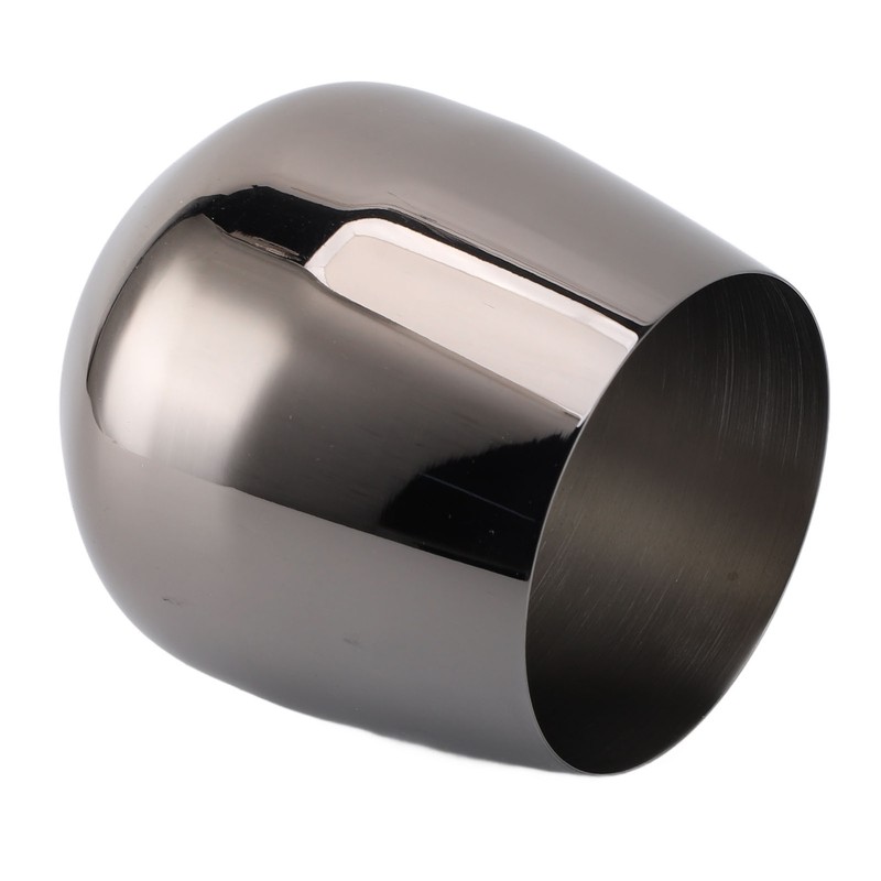 Stainless Steel Wine Glass Stemless Egg Shape 550ml Unbreakable Portable