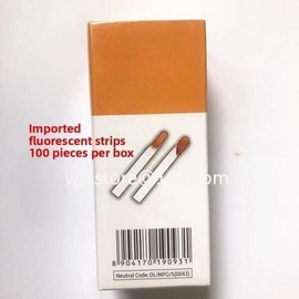 형광 스트립 나트륨 검출 시험지, 찢어지는 [02 fluorescent strip] Fluorescent Strip Sodium Detection Test Paper, Tearable [02 fluorescent strip]