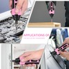 JENABOM Electric Screwdriver Pink, 3.6V Rechargeable Cordless Screwdriver, 5N.m Max