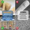 MINOWILD Set 3 of Coffee Wood Dog Chew Toy –