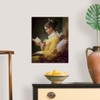 CANVAS ON DEMAND Young Girl Reading, c.1776 Wall Decal, Artwork