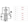 Wheel Housing Cover Clips Fastening Clips Spreader Rivets in Black