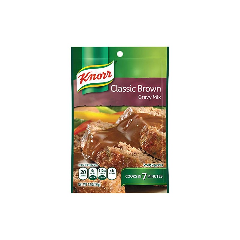 Knorr Gravy Mix, Classic Brown, 1.2 oz