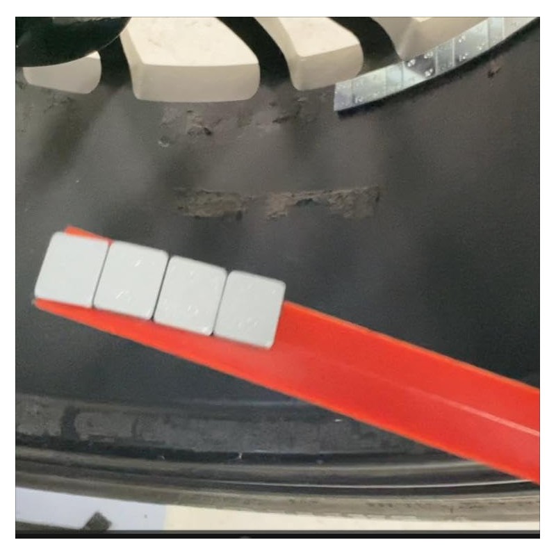 RebarTech Wheel Weights Remover, Wheel Balancing Tool, Chisel Scraper, Non-Marring