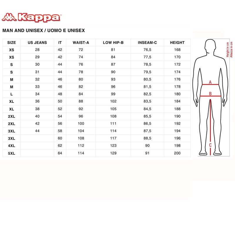 Kappa Boys Delebio Cargos, Blanc, JRYL